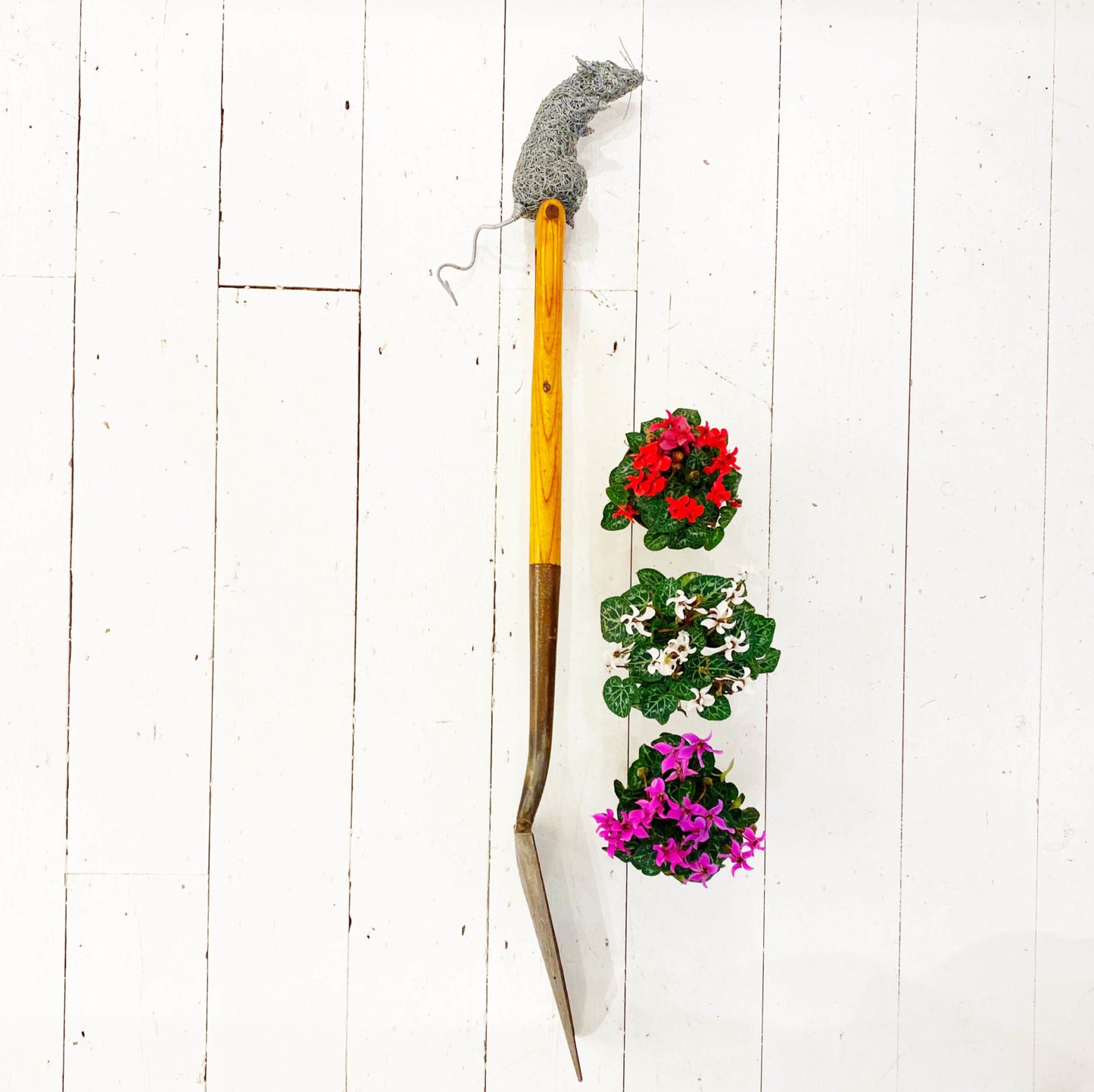 David Metcalff || Handmade Ratty || Mounted on Reclaimed Tool