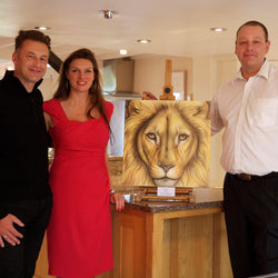 2011 - Chris Packham at our home in Wiltshire