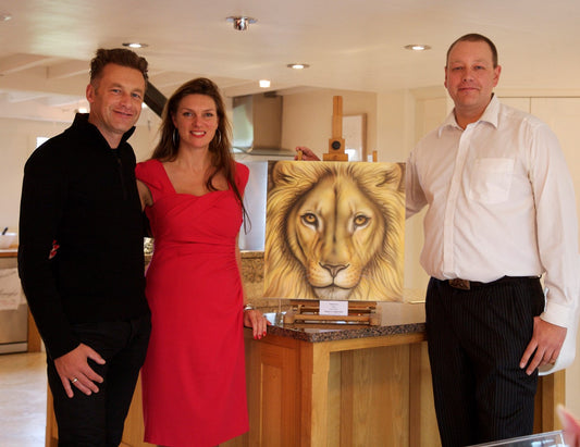 2011 - Chris Packham at our home in Wiltshire