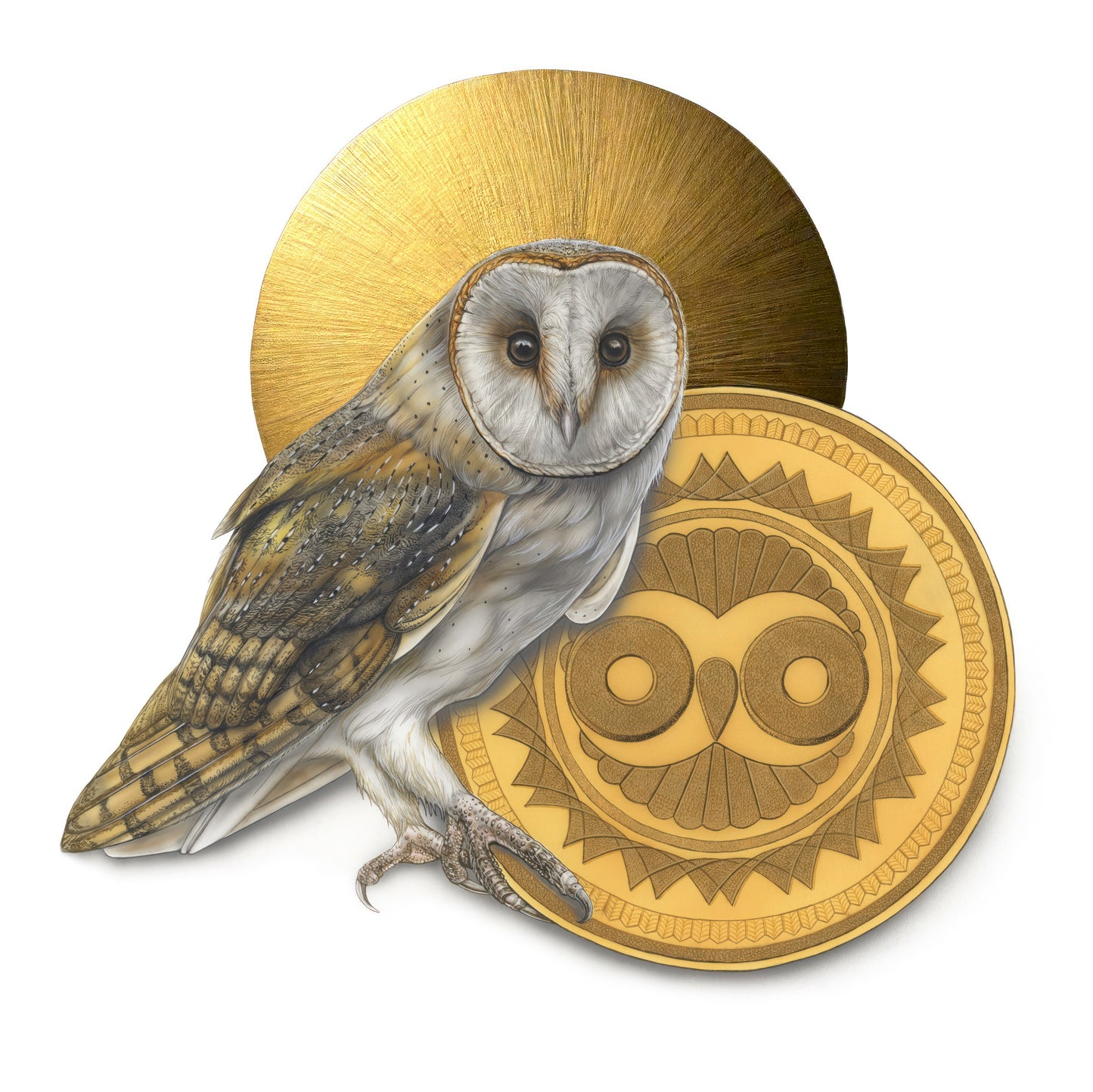 Crop Circle - Owl
