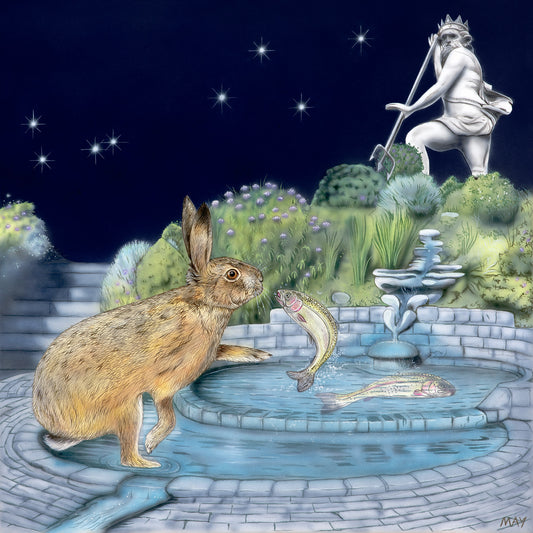 hare with pisces constellation