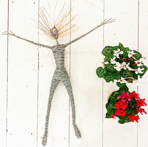 Rachel Ducker || Handmade Wall Mounted Figure