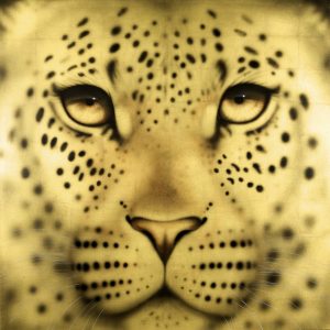 Gold Leaf Leopard